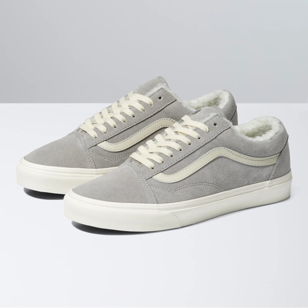 VANS COZY HUG OLD SKOOL SHOE DRIZZLE/MARSHMALLOW (m: 11.5/ w:13)
